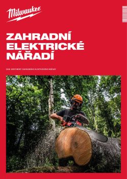 Katalog zahradního eletrického nářadí Milwaukee 2026