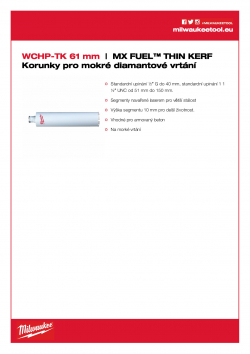 MILWAUKEE WCHP-TK  4932472186 A4 PDF