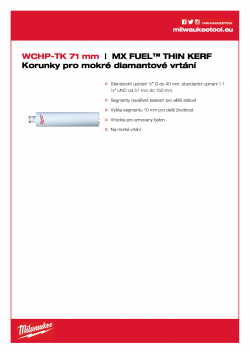 MILWAUKEE WCHP-TK  4932472188 A4 PDF