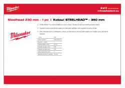 MILWAUKEE Premium Steelhead  4932492016 A4 PDF