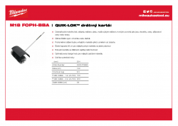MILWAUKEE M18 FOPH-BBA QUIK-LOK™ drátěný kartáč 4932479985 A4 PDF