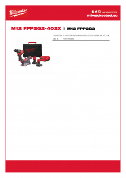 MILWAUKEE M12 FPP2G2  4933480592 A4 PDF