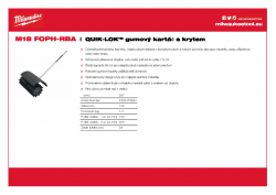 MILWAUKEE M18 FOPH-RBA QUIK-LOK™ gumový kartáč s krytem 4932479984 A4 PDF