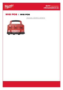 MILWAUKEE M18 PC6  4932480162 A4 PDF