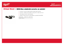 MILWAUKEE Chisel Boot SDS-Max  Odsávání prachu ze sekání 4932471991 A4 PDF