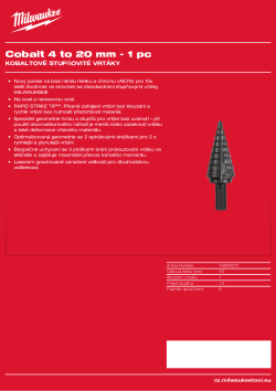 MILWAUKEE 4 - 20 mm 48899372 A4 PDF