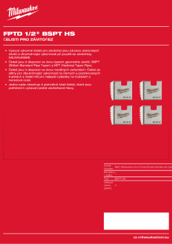 MILWAUKEE Čelisti ½″ BSPT HS 4932480233 A4 PDF