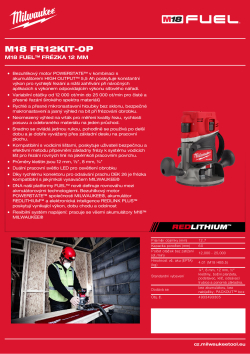 MILWAUKEE M18 FR12 4933493305 A4 PDF