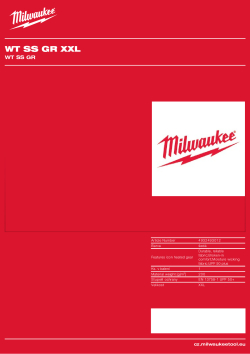 MILWAUKEE WT SS GR 4932493012 A4 PDF