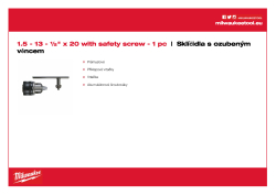 MILWAUKEE Keyed Chucks 4932267980 A4 PDF