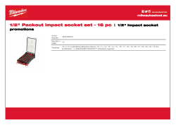MILWAUKEE ½″ PACKOUT™ SHOCKWAVE™ IMPACT DUTY sada průmyslových hlavic 16 ks 4932480943 A4 PDF