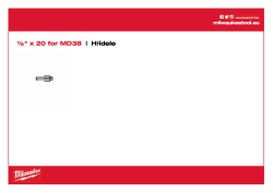 MILWAUKEE Arbors 48662125 A4 PDF