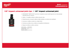 MILWAUKEE 15° kloubový adaptér SHOCKWAVE™ IMPACT DUTY ½″ 4932480357 A4 PDF