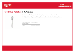 MILWAUKEE ½″ ráčna 48229014 A4 PDF