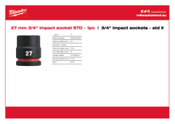MILWAUKEE SHOCKWAVE™ IMPACT DUTY IMPACT SOCKETS 4932480367 A4 PDF