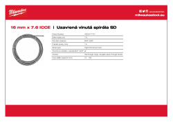 MILWAUKEE 16 mm x 7.6 m spirála s koncovkou 4932471701 A4 PDF