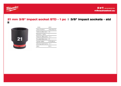 MILWAUKEE SHOCKWAVE™ IMPACT DUTY IMPACT SOCKETS 4932480278 A4 PDF