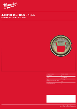 MILWAUKEE AEH13 Cu 185 4932459523 A4 PDF