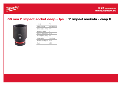 MILWAUKEE SHOCKWAVE™ IMPACT DUTY IMPACT SOCKETS 4932480435 A4 PDF