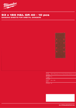 MILWAUKEE 93x185 H&L GR 40 10 ks 4932492257 A4 PDF