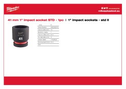 MILWAUKEE SHOCKWAVE™ IMPACT DUTY IMPACT SOCKETS 4932480416 A4 PDF