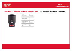 MILWAUKEE SHOCKWAVE™ IMPACT DUTY IMPACT SOCKETS 4932480434 A4 PDF