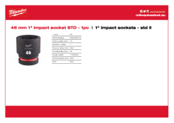 MILWAUKEE SHOCKWAVE™ IMPACT DUTY IMPACT SOCKETS 4932480418 A4 PDF