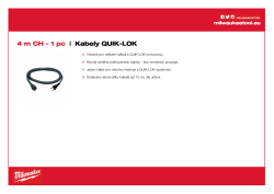 MILWAUKEE Cables 4932373504 A4 PDF