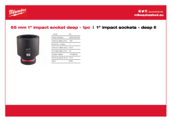 MILWAUKEE SHOCKWAVE™ IMPACT DUTY IMPACT SOCKETS 4932480436 A4 PDF