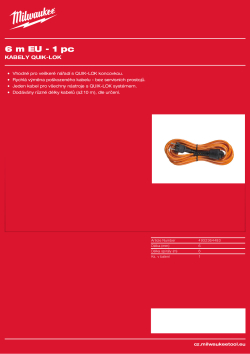 MILWAUKEE Cables 4932364483 A4 PDF