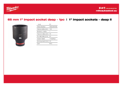 MILWAUKEE SHOCKWAVE™ IMPACT DUTY IMPACT SOCKETS 4932480438 A4 PDF