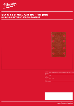 MILWAUKEE 80x133 H&L GR 80 10 ks 4932492764 A4 PDF