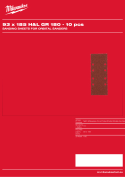 MILWAUKEE 93x185 H&L GR 180 10 ks 4932492261 A4 PDF