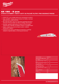 MILWAUKEE Wood with nail: AX 48005021 A4 PDF