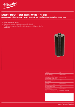 MILWAUKEE DCH 150 4932352631 A4 PDF