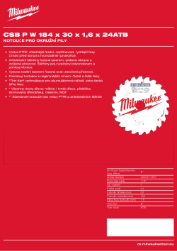 MILWAUKEE CSB P W 184 x 30 x 1.6 x 24ATB 4932471297 A4 PDF