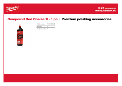 MILWAUKEE Pasta červená, hrubá 1 l 4932492300 A4 PDF