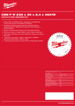 MILWAUKEE CSB P W 235 x 30 x 2.4 x 36ATB 4932471306 A4 PDF