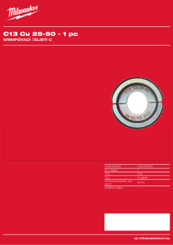 MILWAUKEE C13 Cu 25-50 4932459532 A4 PDF