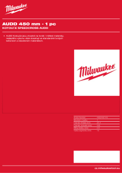 MILWAUKEE AUDD 450 4932492145 A4 PDF