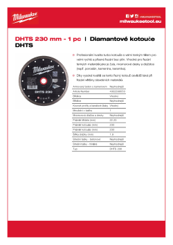 MILWAUKEE DHTS 230 4932399550 A4 PDF