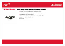 MILWAUKEE SDS-Max  Odsávání prachu ze sekání 4932471991 A4 PDF