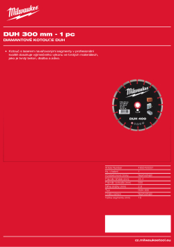 MILWAUKEE Contractor DUH 4932493331 A4 PDF