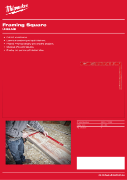 MILWAUKEE Úhelník metrický 4932472126 A4 PDF