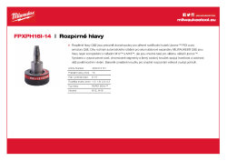 MILWAUKEE Expander heads 4932472151 A4 PDF