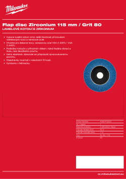MILWAUKEE SL 50 / 115 G80 4932472222 A4 PDF