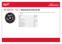 MILWAUKEE DU 230 4932399524 A4 PDF