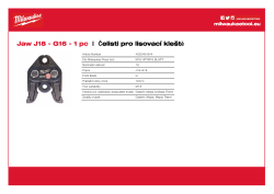 MILWAUKEE Press Jaws 4932464544 A4 PDF