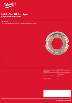 MILWAUKEE L22 Cu 185 4932464495 A4 PDF