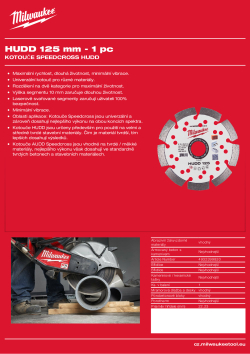 MILWAUKEE HUDD 125 4932399820 A4 PDF